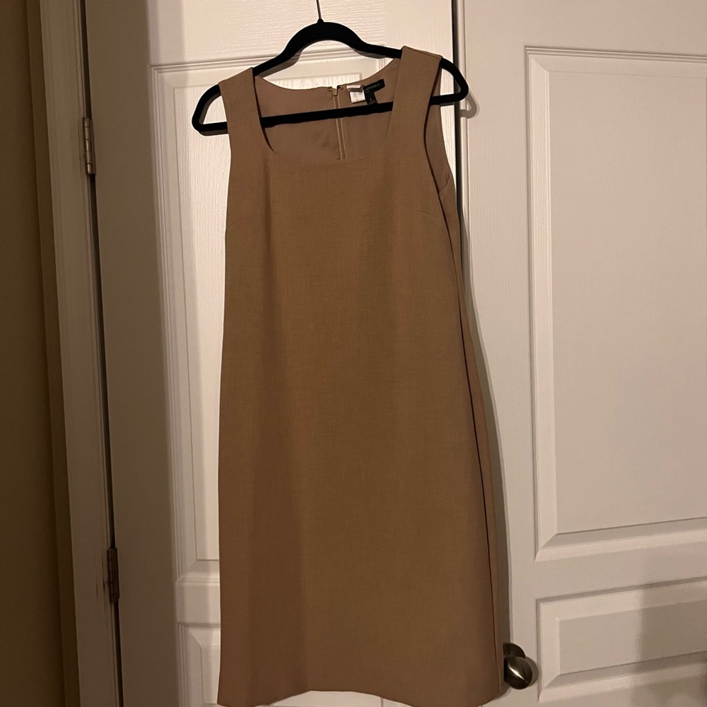Banana Republic tan dress